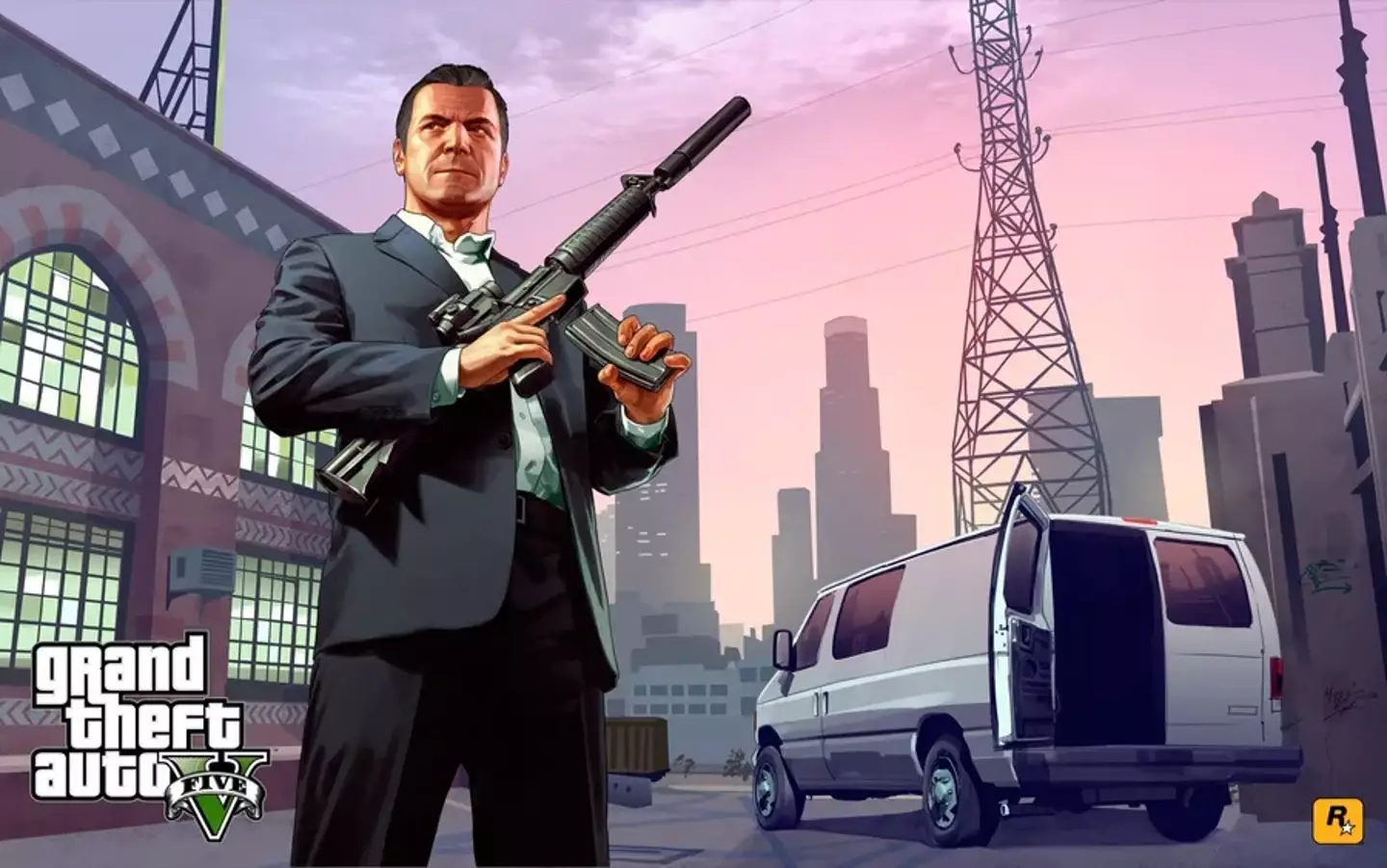 One blurry DVD has people convinced that GTA 5's Michael De Santa will reappear in the upcoming game (Rockstar)