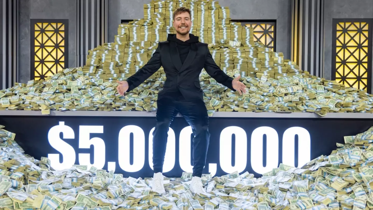 Beast Games is offering contestants a $5 million prize (Amazon MGM Studios)