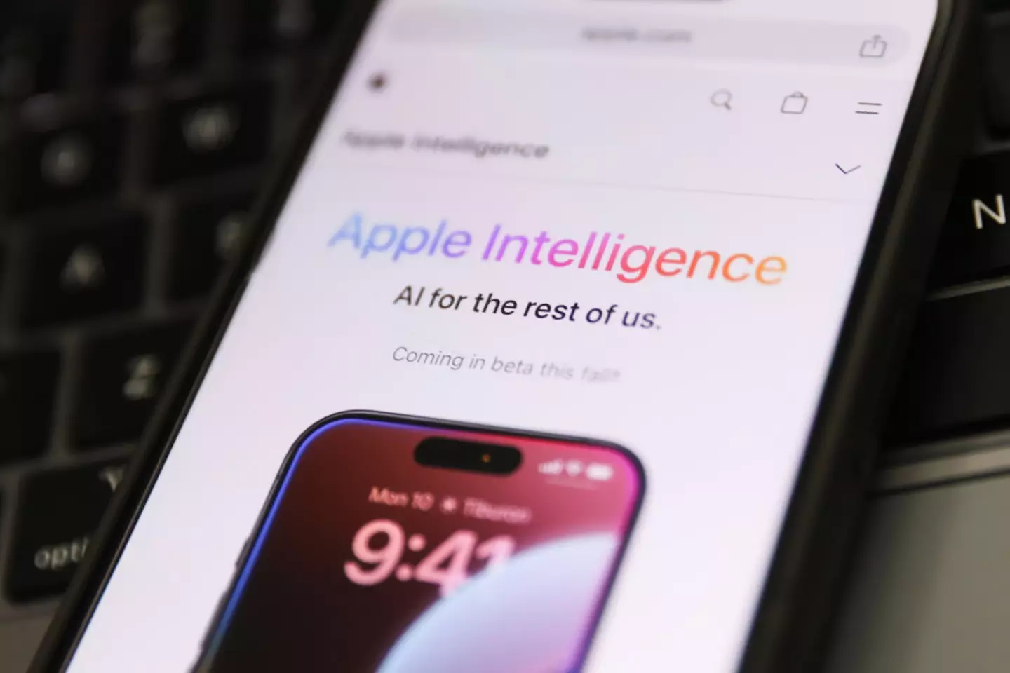 Apple Intelligence features will soon roll out to users (Getty Images / NurPhoto / Contributor)