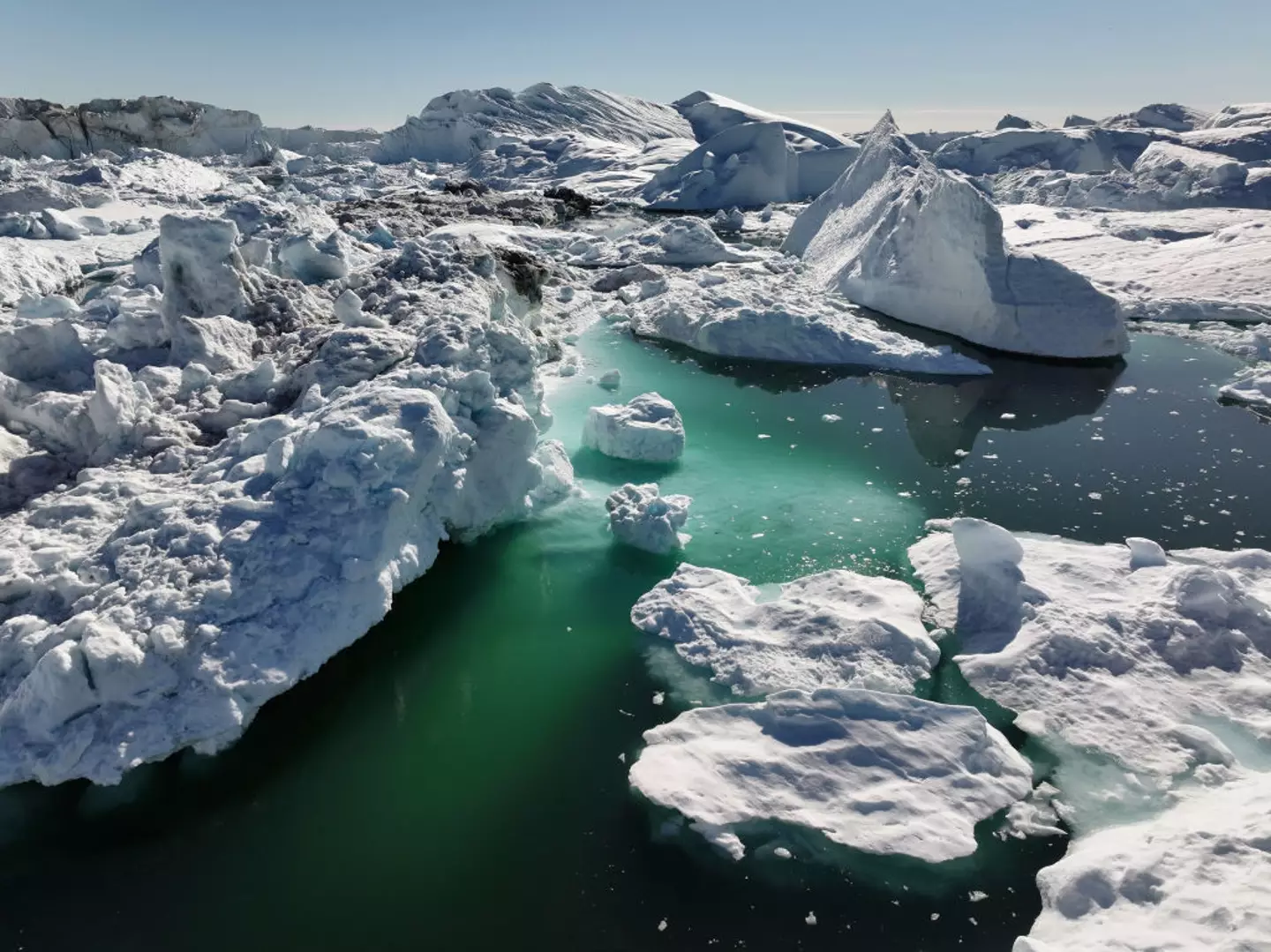 The Arctic will look very different in 2100 (Sean Gallup/Getty Images)