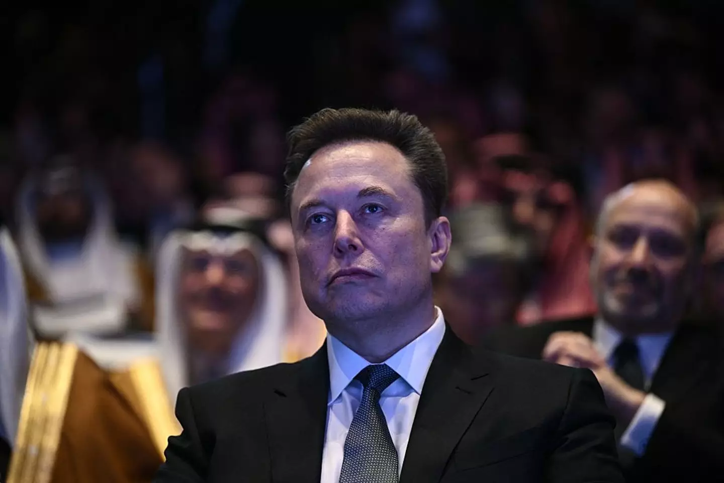 Elon Musk has described Shivon Zilis as his 'partner' (BRENDAN SMIALOWSKI/AFP via Getty Images)
