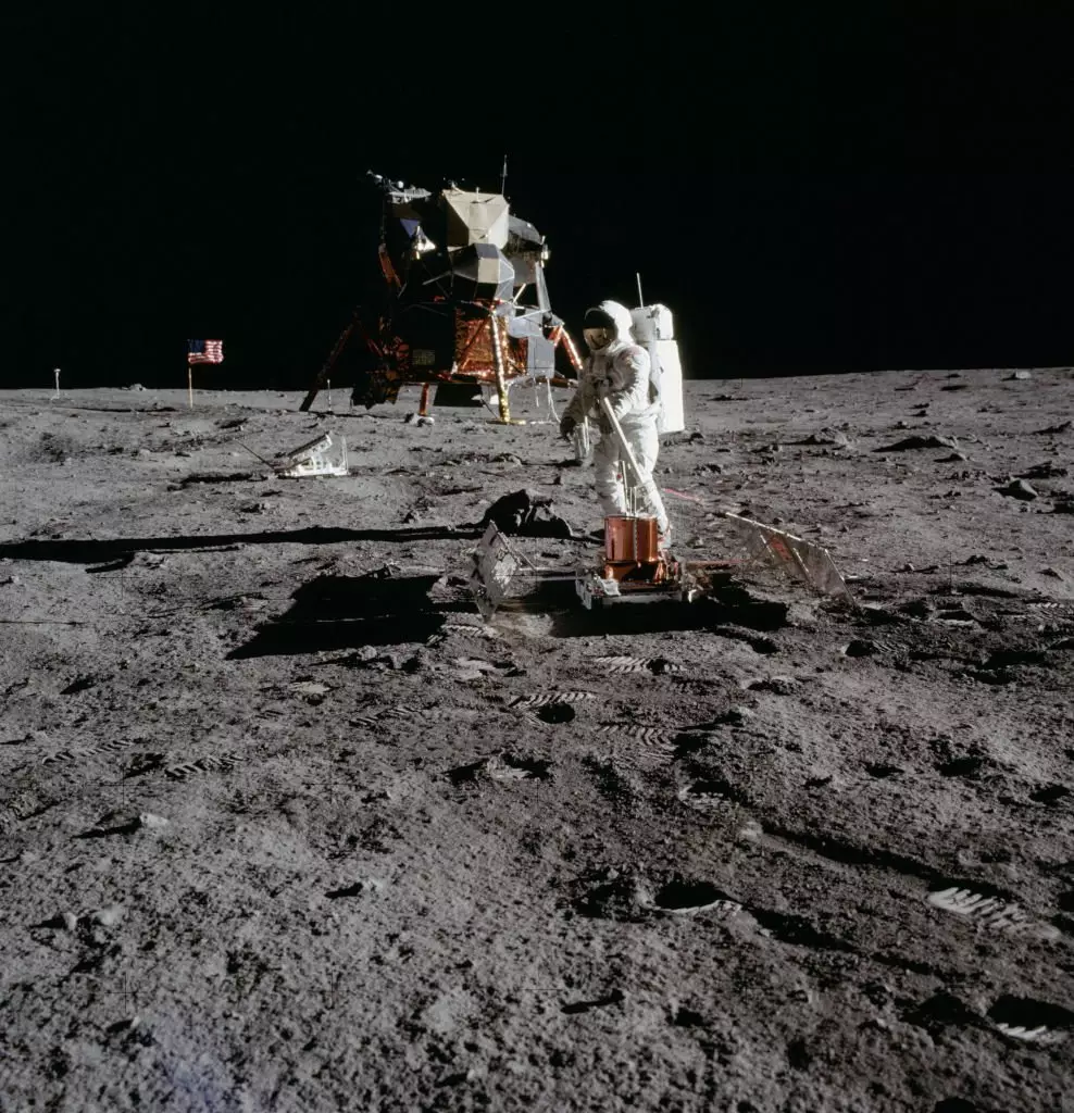 NASA plans to put astronauts back on the Moon for the first time in over 50 years (HUM Images/Universal Images Group via Getty Images)