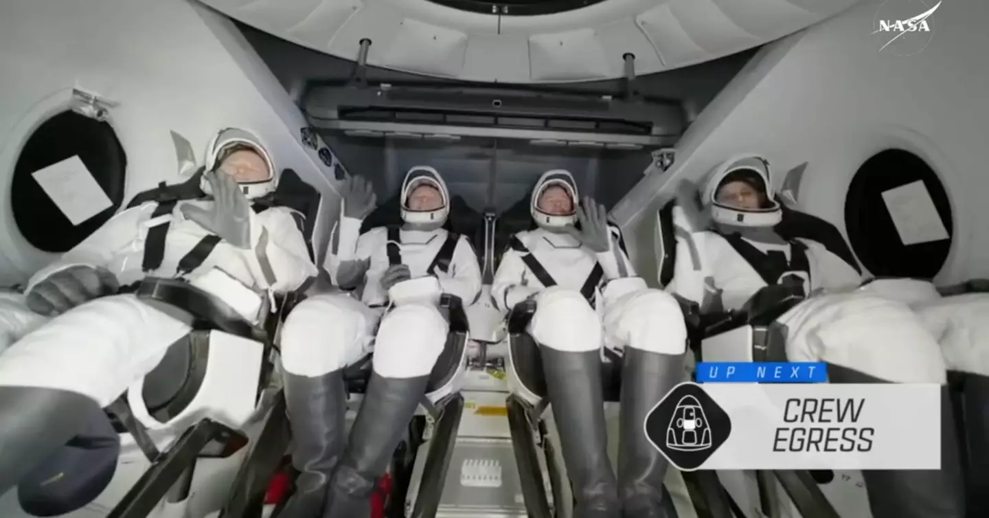 Williams and Wilmore were finally back on Earth (NASA)