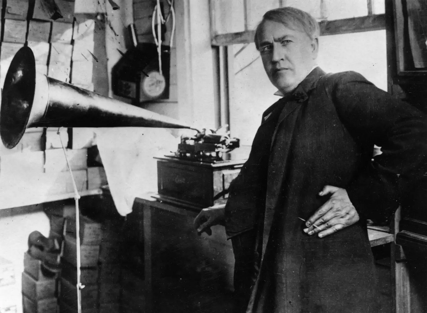 The sound recording predates Thomas Edison's invention of the phonograph (Hulton Archive/Getty Images)