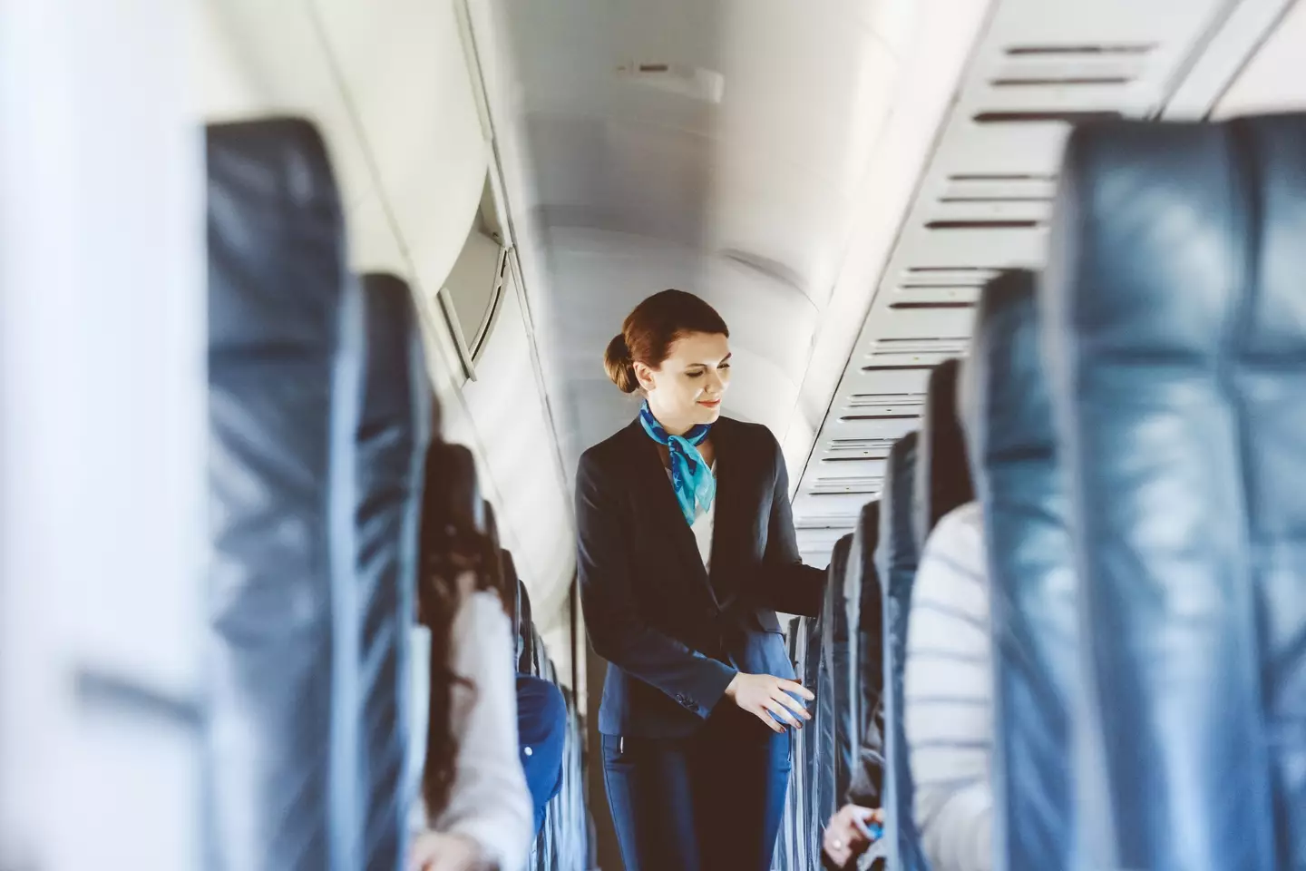 Flight attendants have codes when talking to each other (izusek/Getty Images)