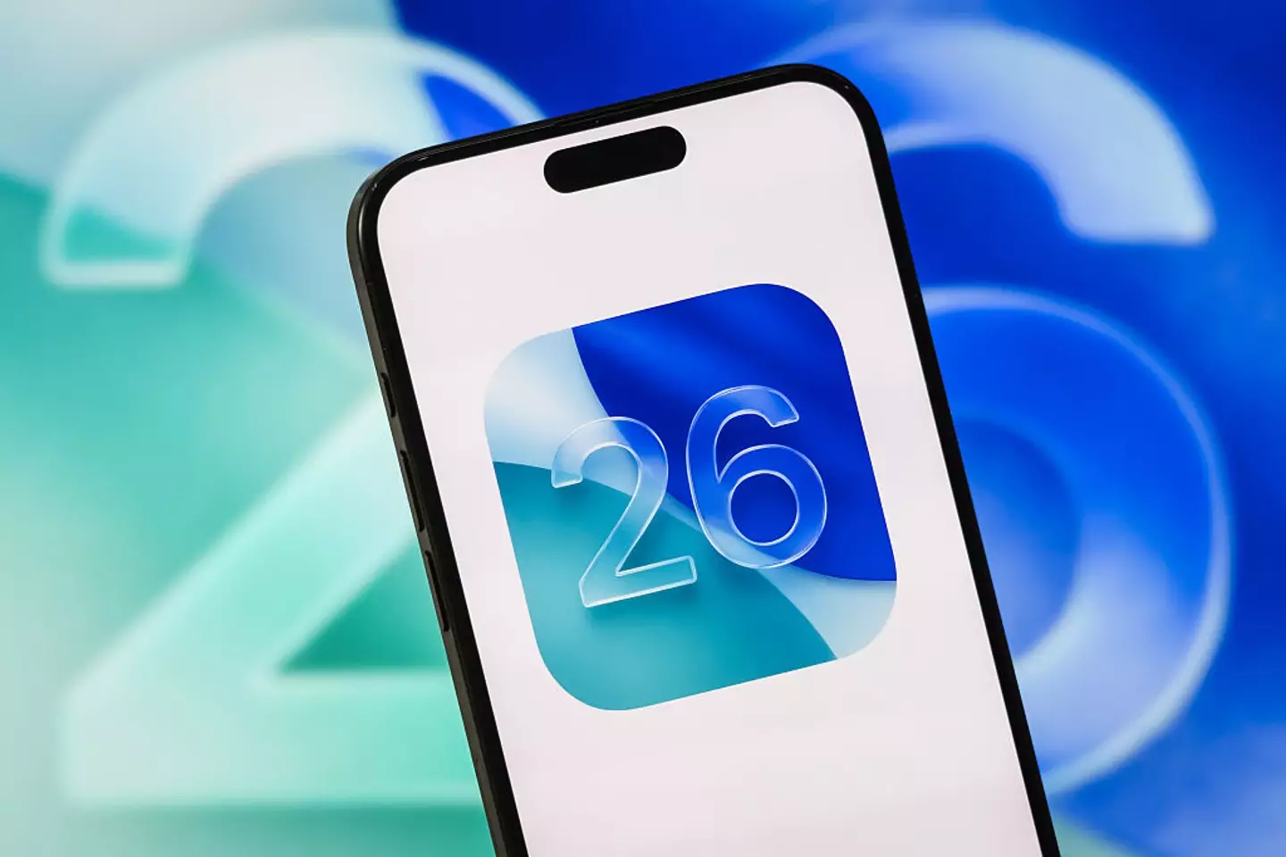 The Apple iOS 26 update is expected to drop later this year (Cheng Xin/Getty Images)