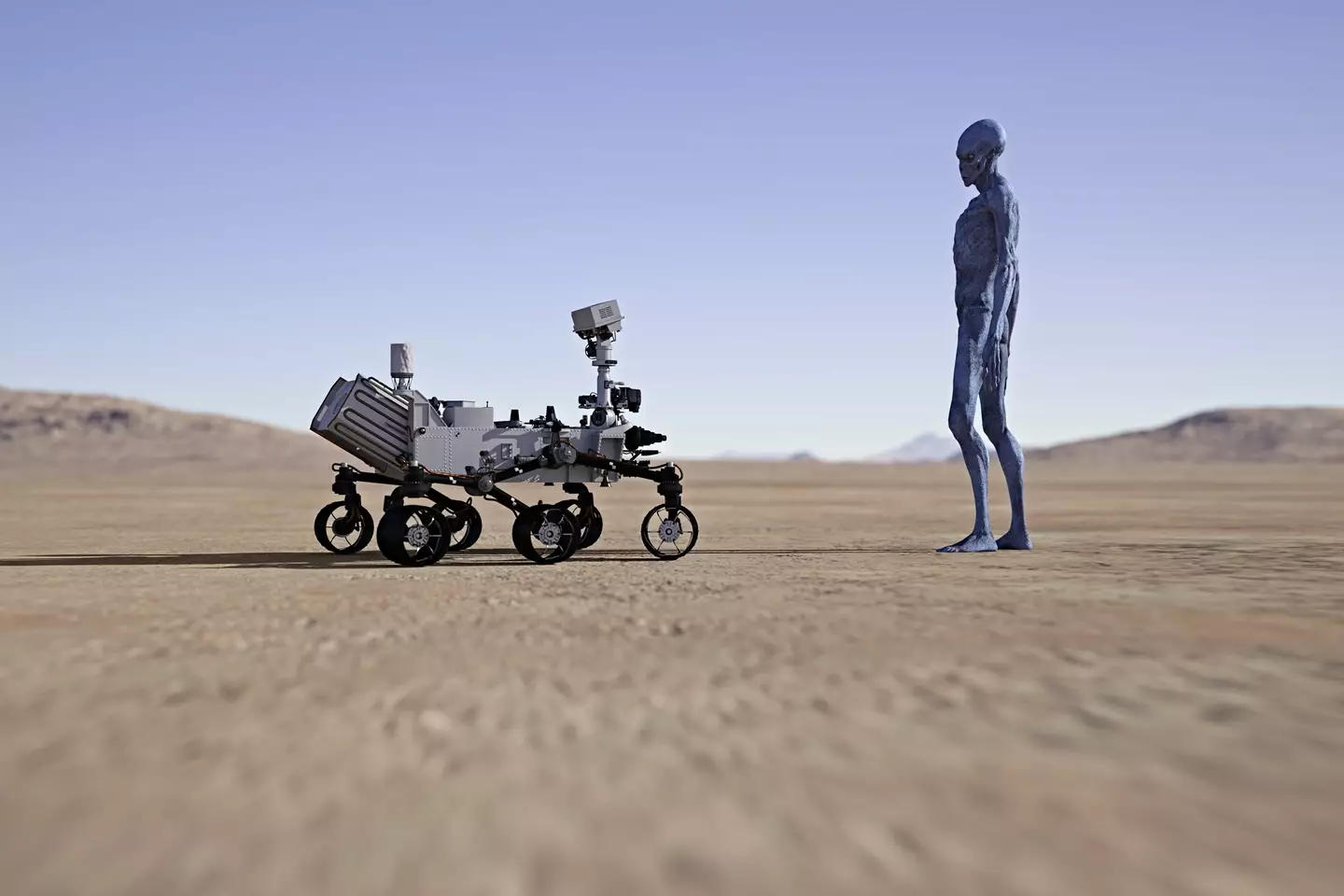The CIA has never confirmed if there is or, ever was, life on the Red Planet (Donald Iain Smith / Getty)