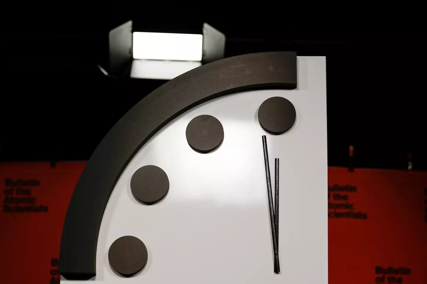 The Doomsday Clock is updated every year (Anna Moneymaker/Getty Images)