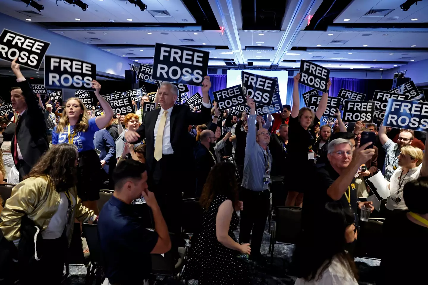 Trump vowed to pardon Ross Ulbricht if he got back into power (Chip Somodevilla / Staff / Getty)