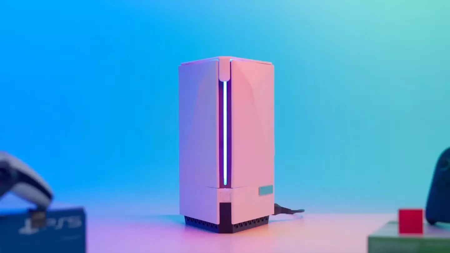 One Chinese modder has created a system that combines the PS5, Xbox Series X, and Nintendo Switch 2 (YouTube/Xiaoning XNZ)