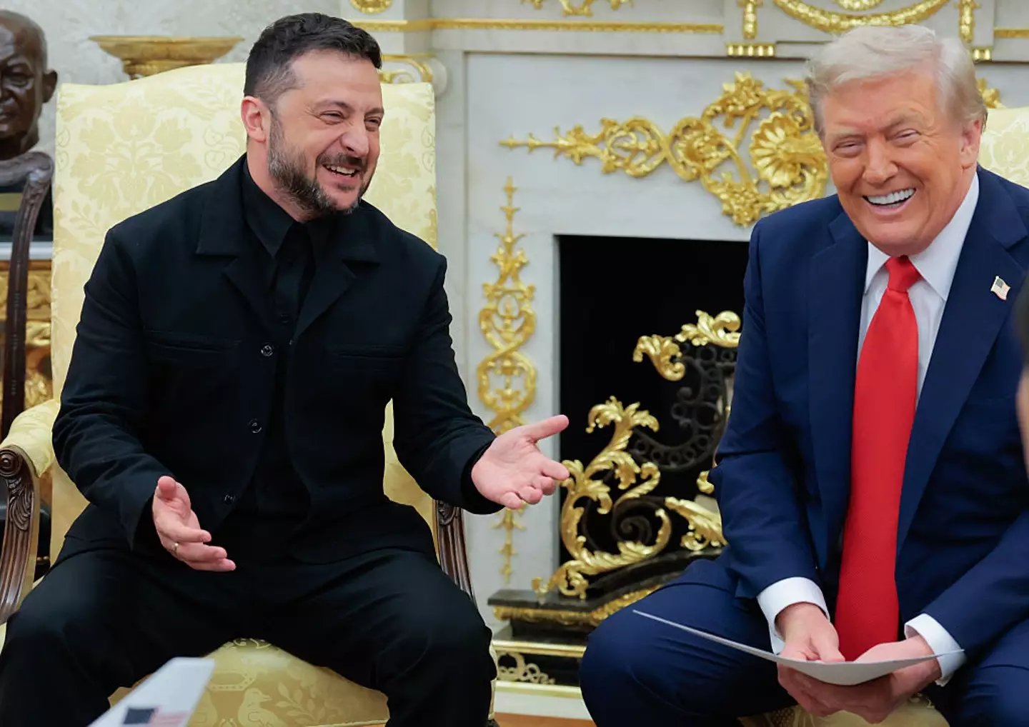Zelenskyy's comments appeared to spark a dangerous idea in Trump's head (Anna Moneymaker/Getty Images)
