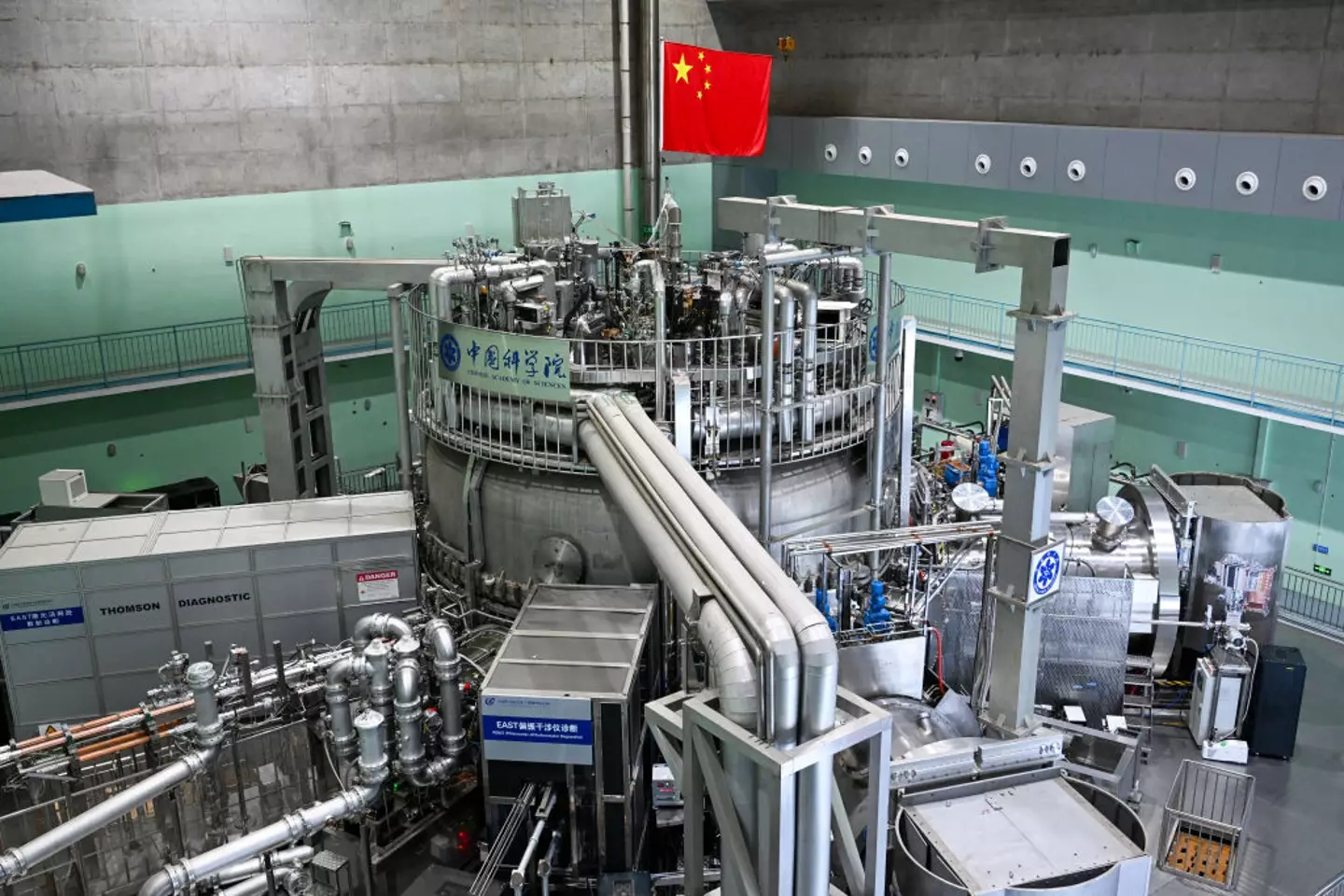 Scientists are one step closer to achieving limitless energy thanks to China's breakthrough (VCG / Contributor / Getty)