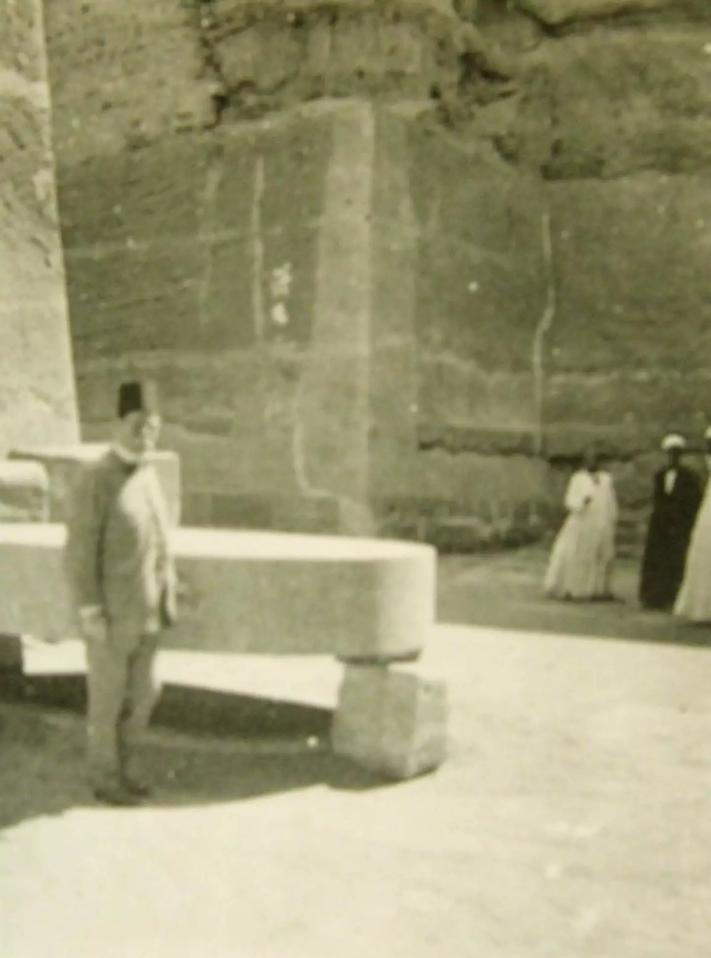 Writing on the wall of the ancient site leaves some believing that it was intended as a 'gateway to the stars' (Alexandre Moret)