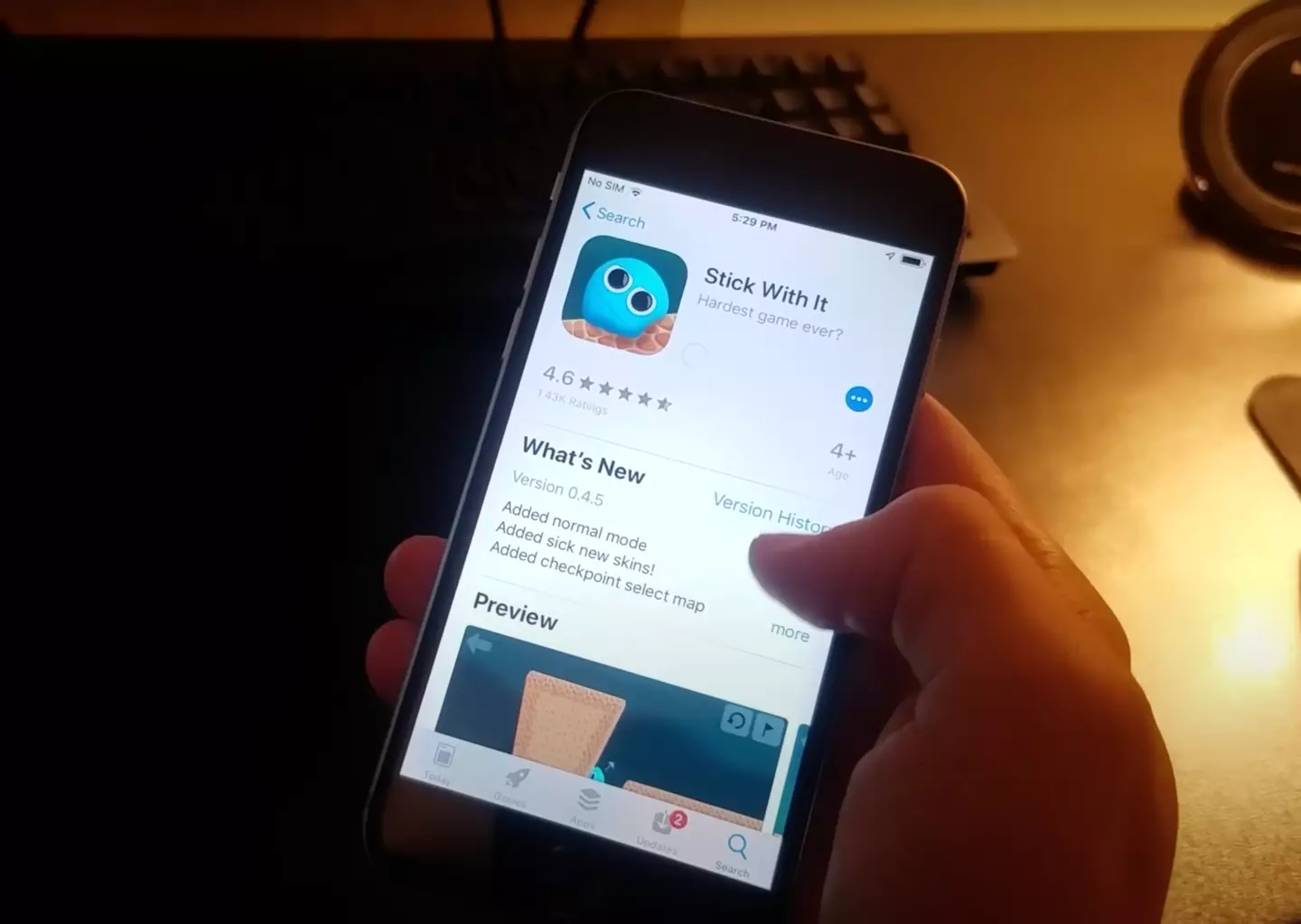 The YouTuber revealed how much money he made in the first six weeks (YouTube/@SamHogan)