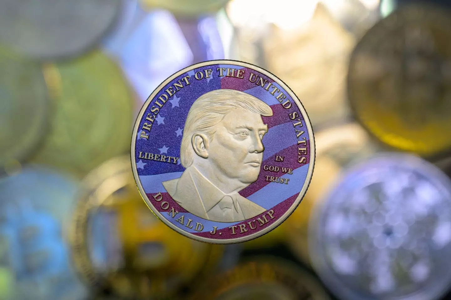President Trump is trying to found his own Bitcoin reserve (NurPhoto / Contributor / Getty)