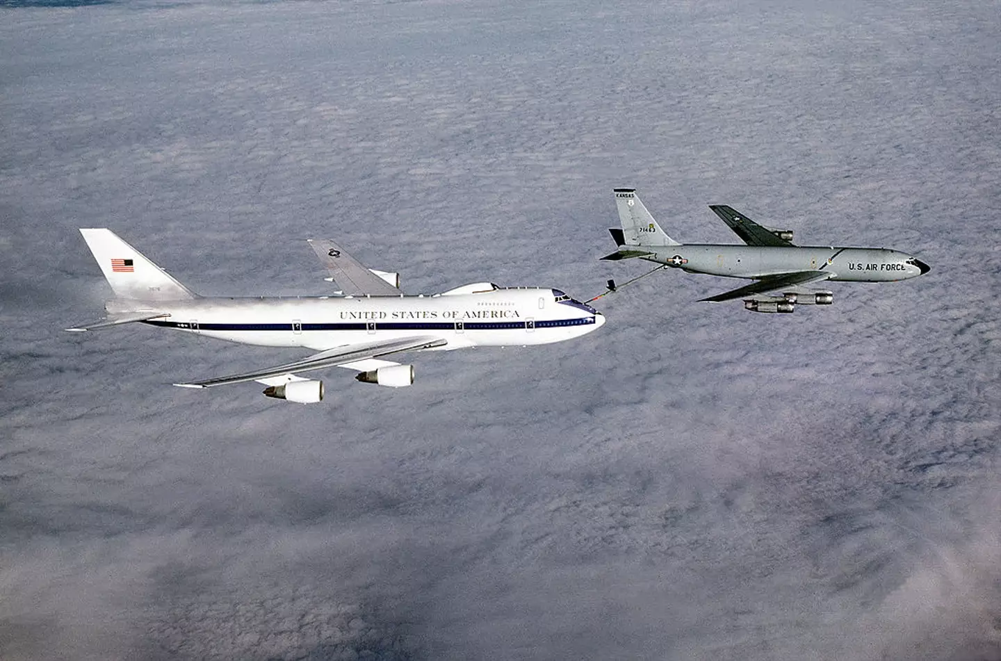 The Doomsday Plane is a mobile command center in the sky (USAF / Handout / Getty)