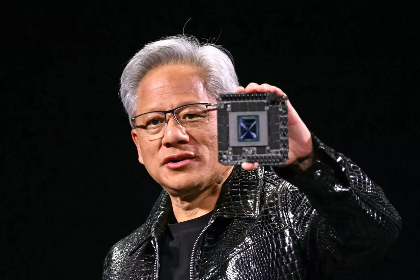 Companies like Nvidia who benefited significantly from AI interest have suffered as a result (Patrick T. Fallon/AFP via Getty Images)