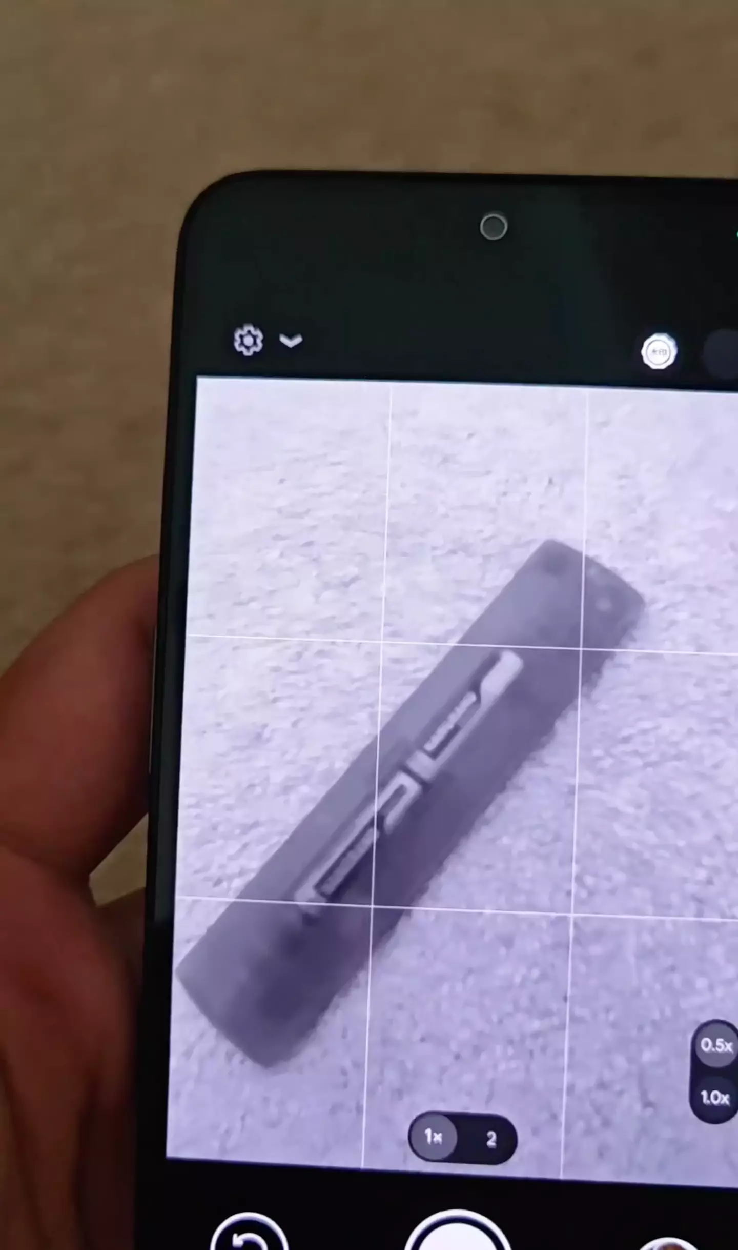 The camera can see through objects (YouTube/@purely_maxwell)