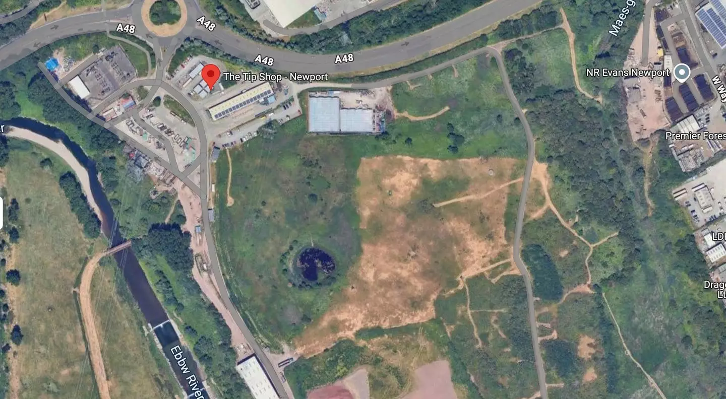 The site is due to be redeveloped into a solar farm (Google Maps)
