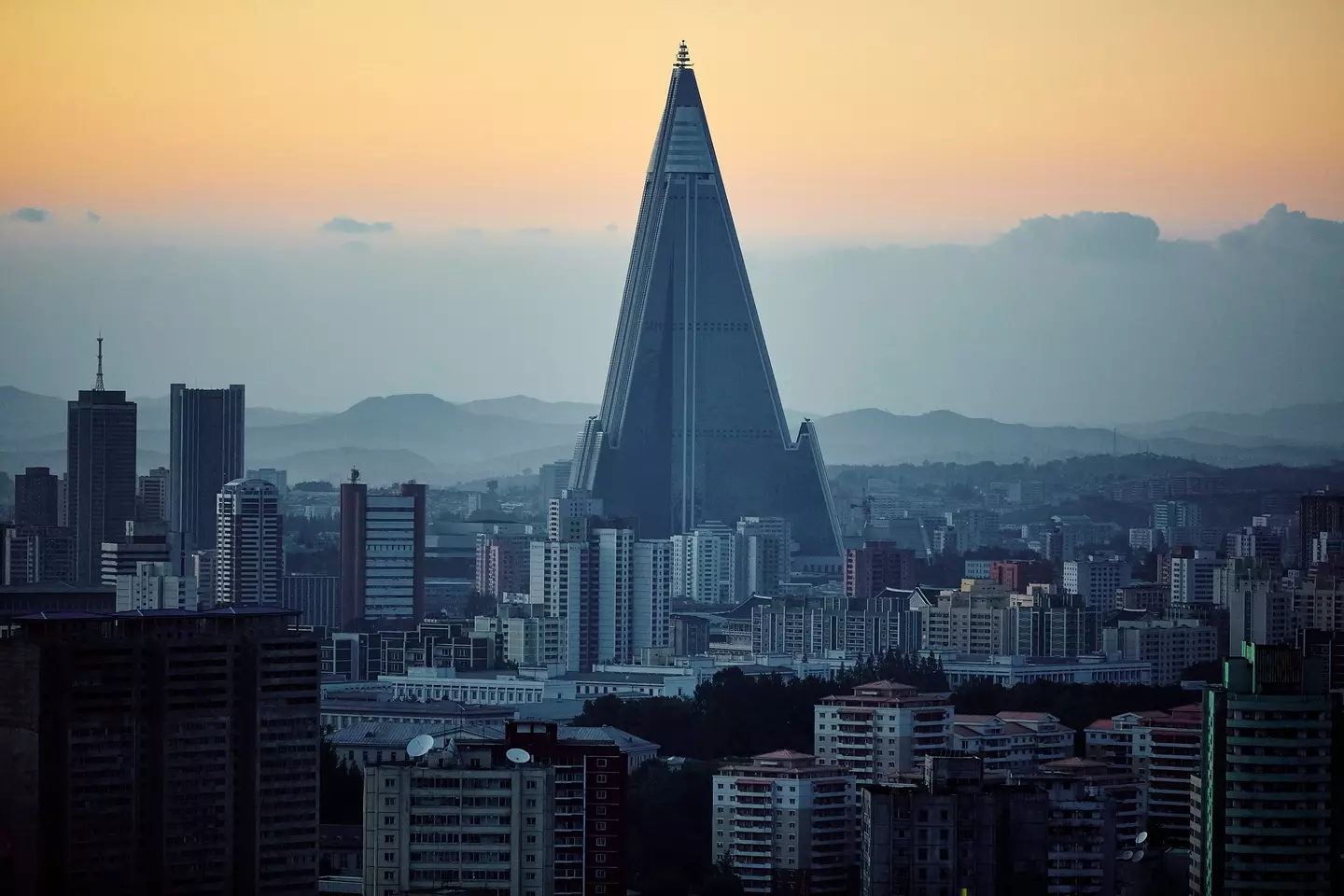 The hotel has never welcomed a single guest (Christian Petersen-Clausen/Getty Images)