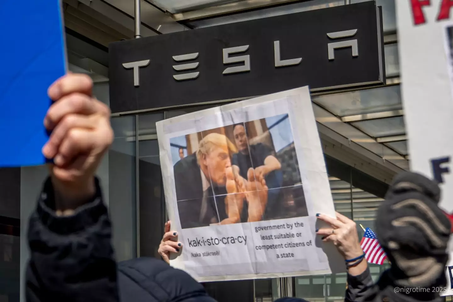 Protests against Musk and the DOGE continue (Pacific Press / Contributor / Getty)