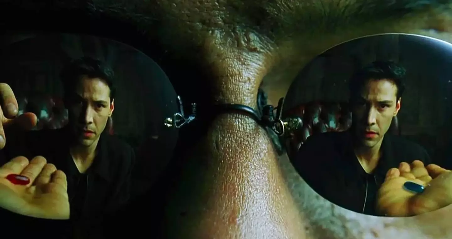 The idea of being 'red-pilled' has taken off online (Warner Bros. Pictures)