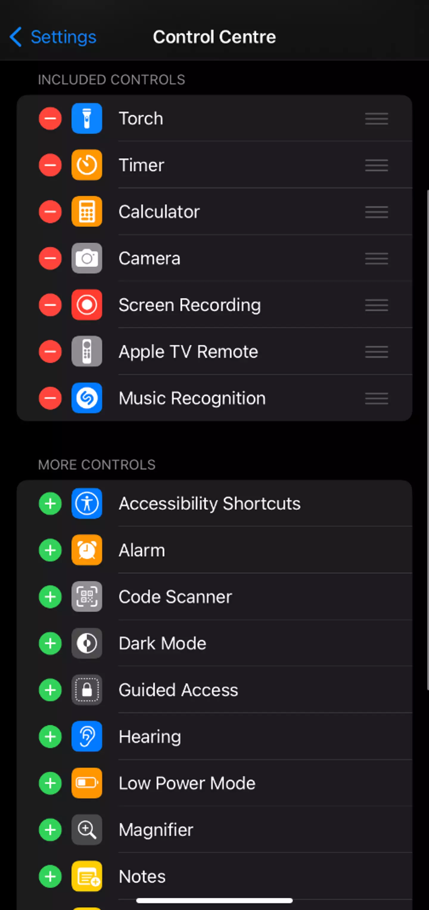 Head to your control centre in settings and simple click add to 'Music Recognition' (UniladTech)