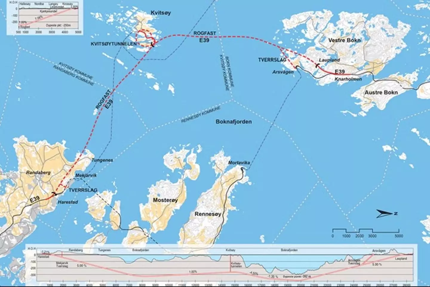 The Rogfast tunnel will hopefully be completed by 2033 (Norwegian Public Roads Administration / Norconsult)