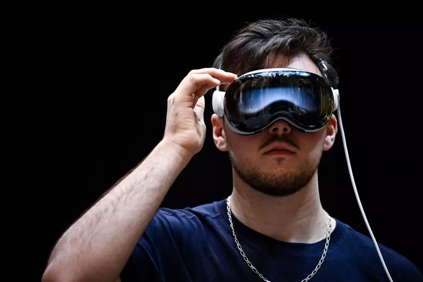 Even Apple's Vision Pro headset has struggled to cultivate an audience (Julien De Rosa/AFP via Getty Images)