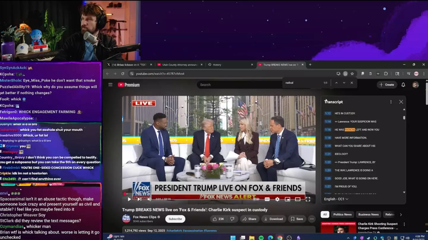 Destiny has come under fire for his comments and posts (Kick / Destiny)
