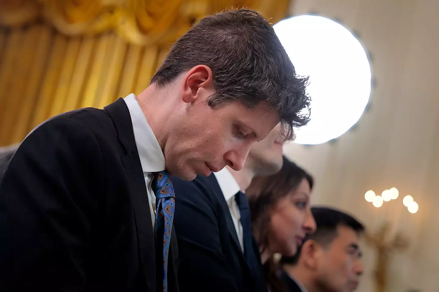 Sam Altman has noticed that people are starting to talk like LLMs (Chip Somodevilla/Getty Images)