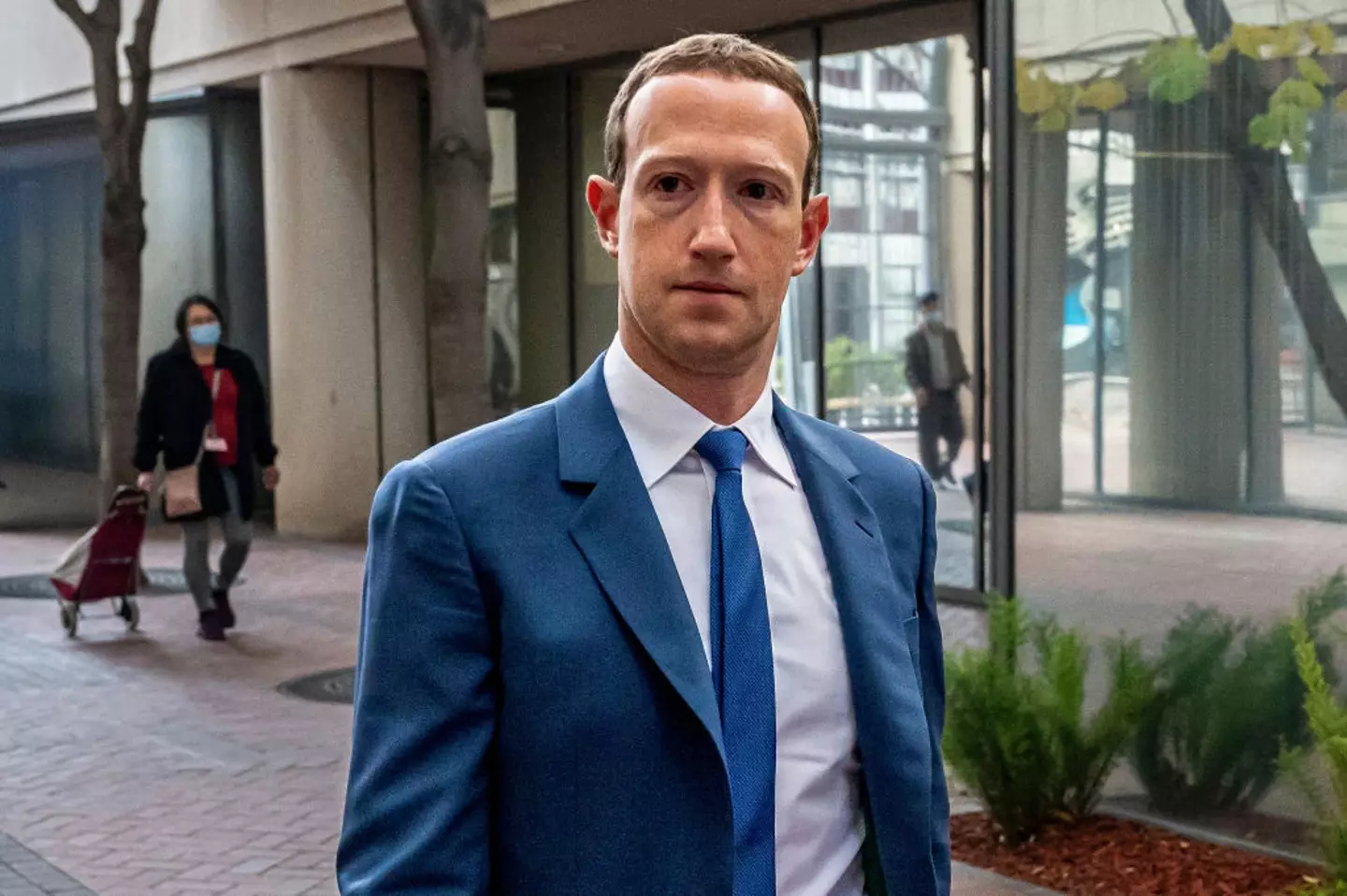 Meta was previously fined $5,000,000,000 by the FTC due to user data breaches amid the Cambridge Analytica scandal (David Paul Morris/Bloomberg via Getty Images)
