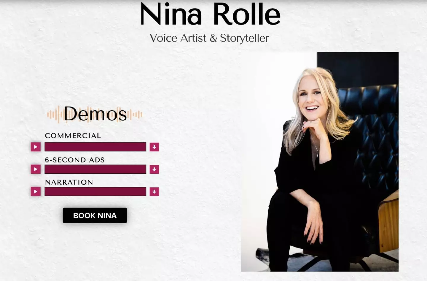 Many think Nina Rolle is the voice of Alexa (Nina Rolle)