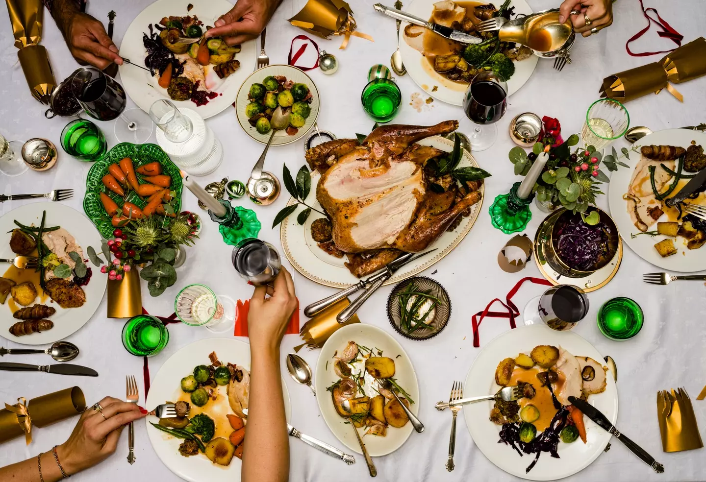 Some Christmas foods should be avoided, according to experts (Jonathan Knowles/Getty Images)