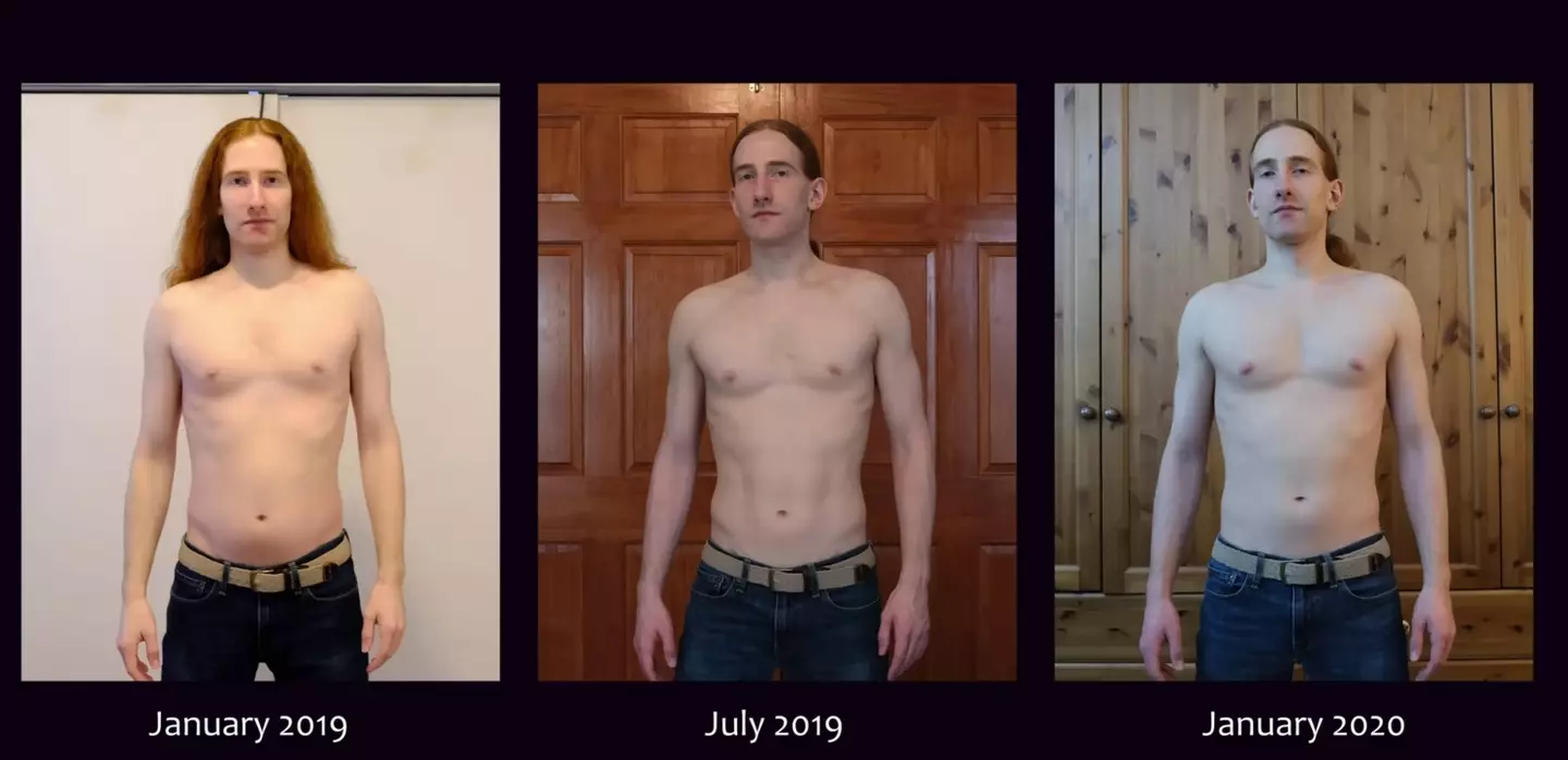 He did the 100 pushup challenge so the rest of us don't have to (Youtube / James Stewart Whyte)