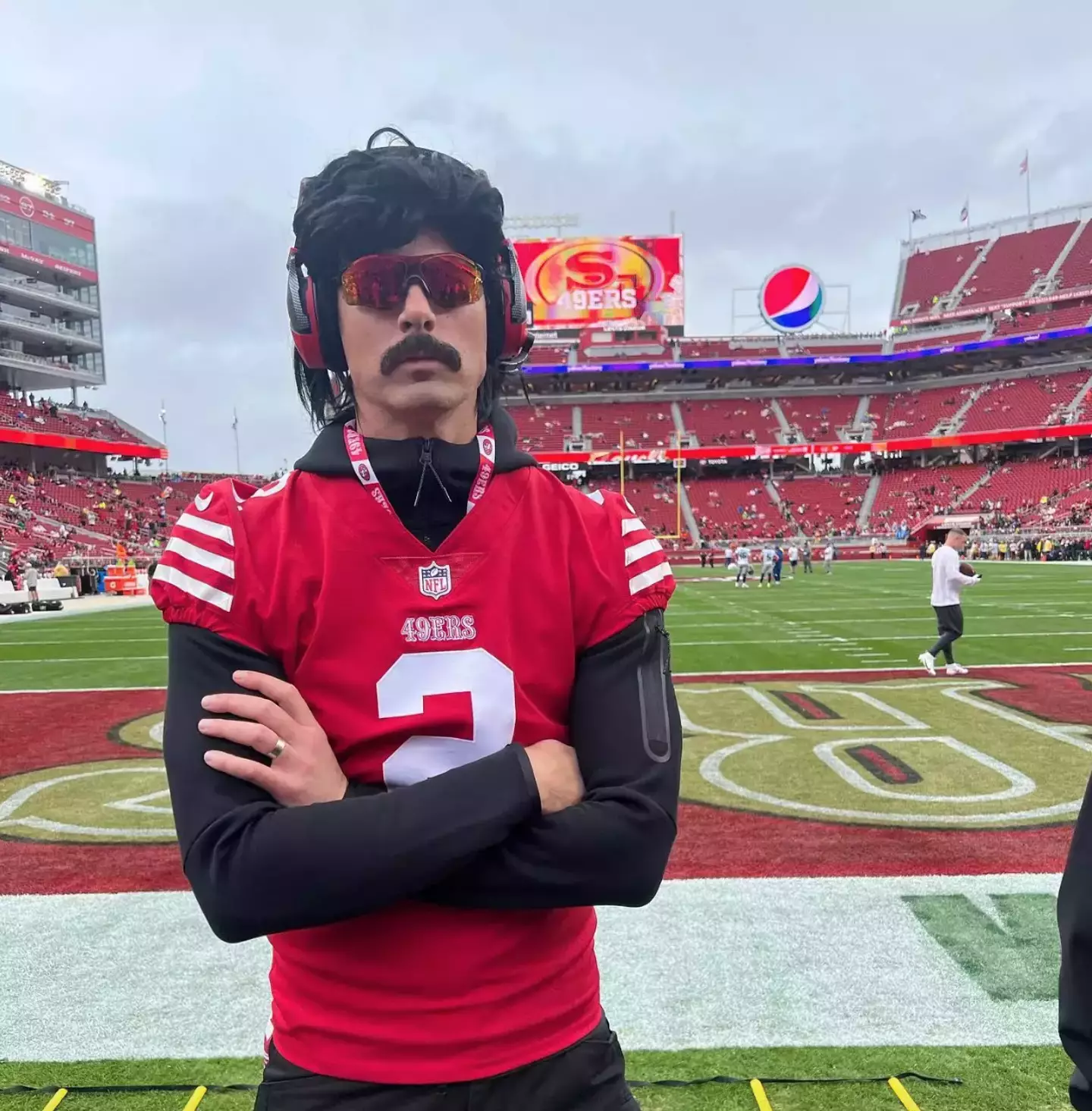 Last month, it was revealed that Dr Disrespect had been banned from Twitch due to 'inappropriate' conversations with a minor (Instagram/@drdisrespect)
