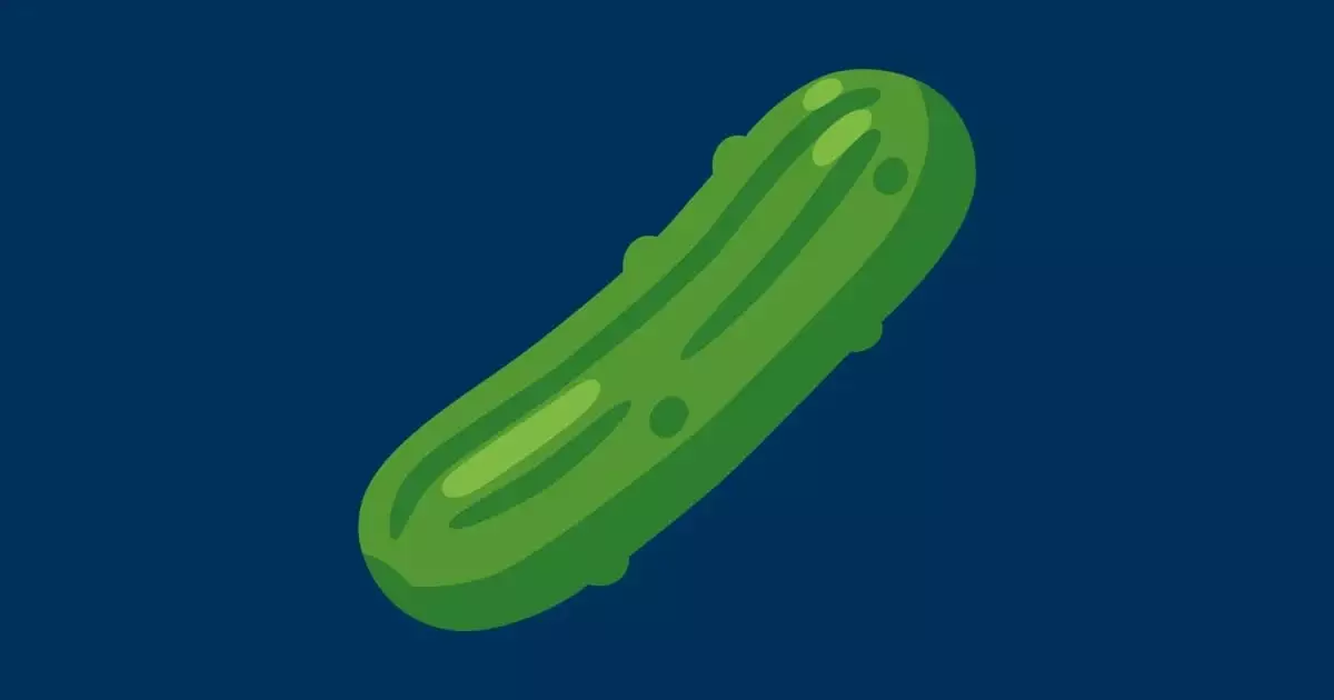 The pickle emoji could soon take over the eggplant (Unicode)