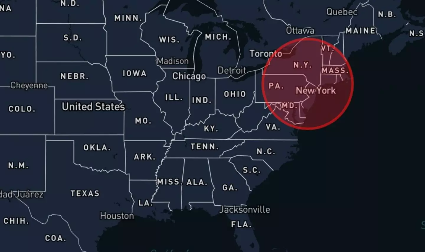 The hunt is on (Project Skydrop/Google Maps)