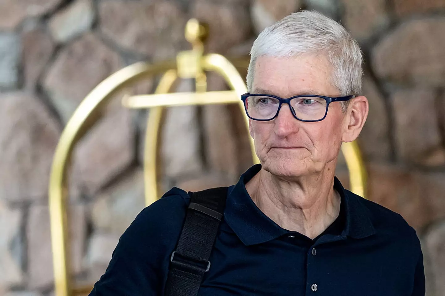 Tim Cook has expressed his enthusiasm for a 'profound' new technology (David Paul Morris/Bloomberg via Getty Images)