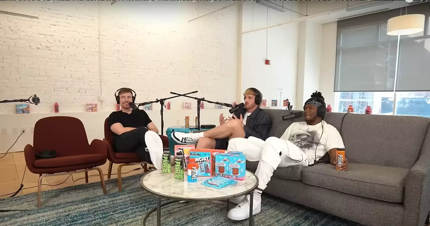 Impaulsive podcast hosts react with shock to Mr Beast's plan (Youtube @Impaulsive)