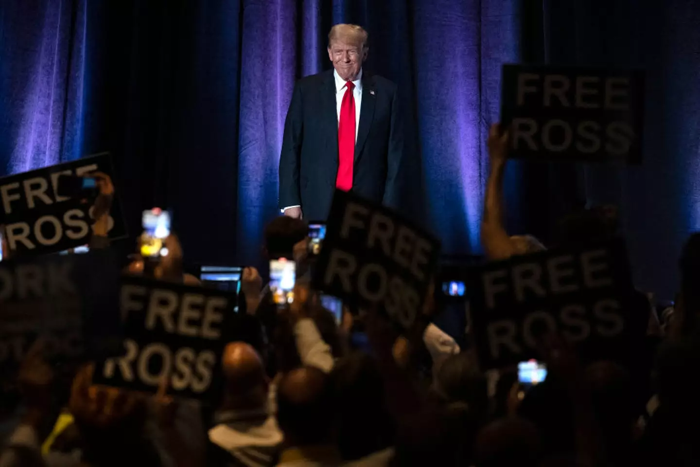The Silk Road mastermind was one of those pardoned by Trump (JIM WATSON / Contributor / Getty)
