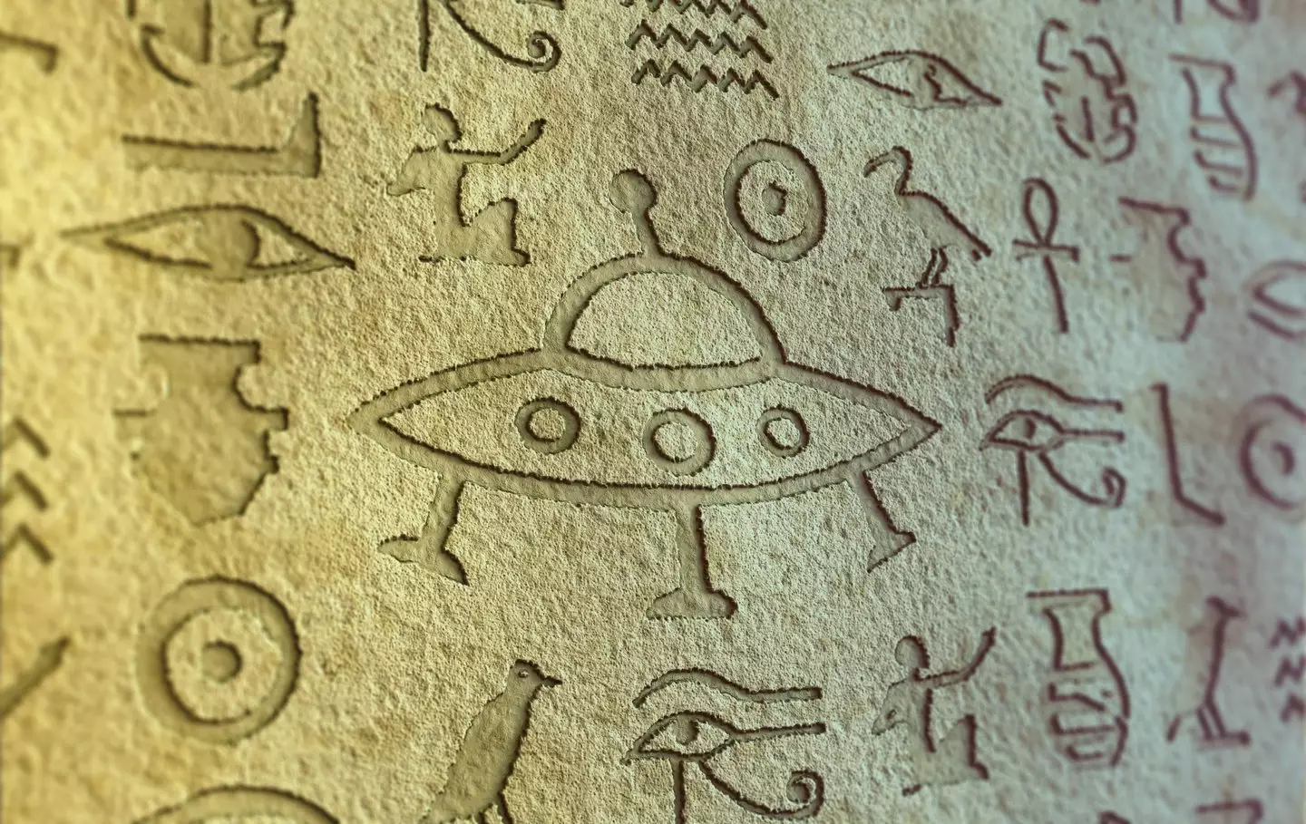 Scientists claim to have discovered ancient hieroglyphs in Egypt that link to a cosmic power (Getty Stock)