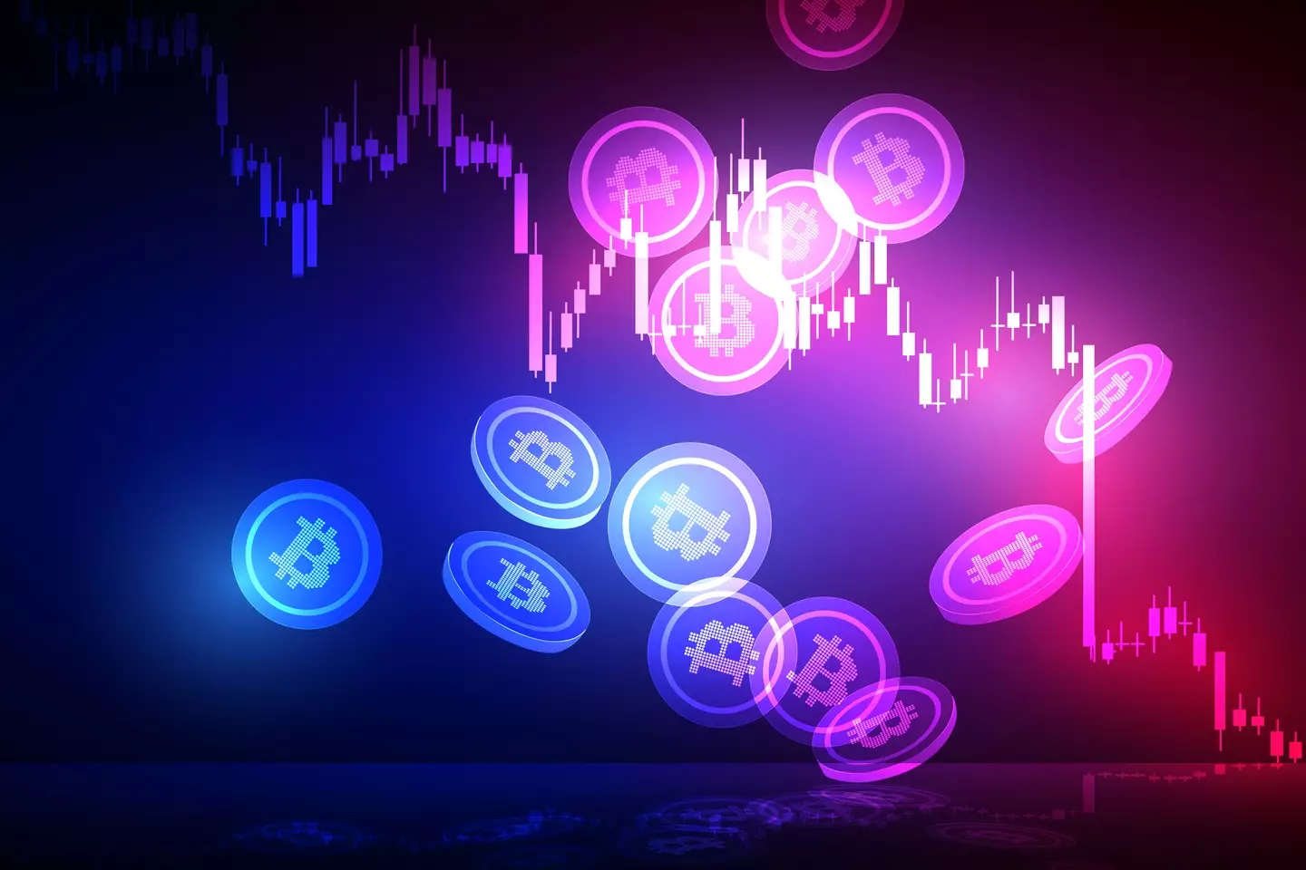 Bitcoin shares have suffered a steep decline (Namthip Muanthongthae/Getty Images)