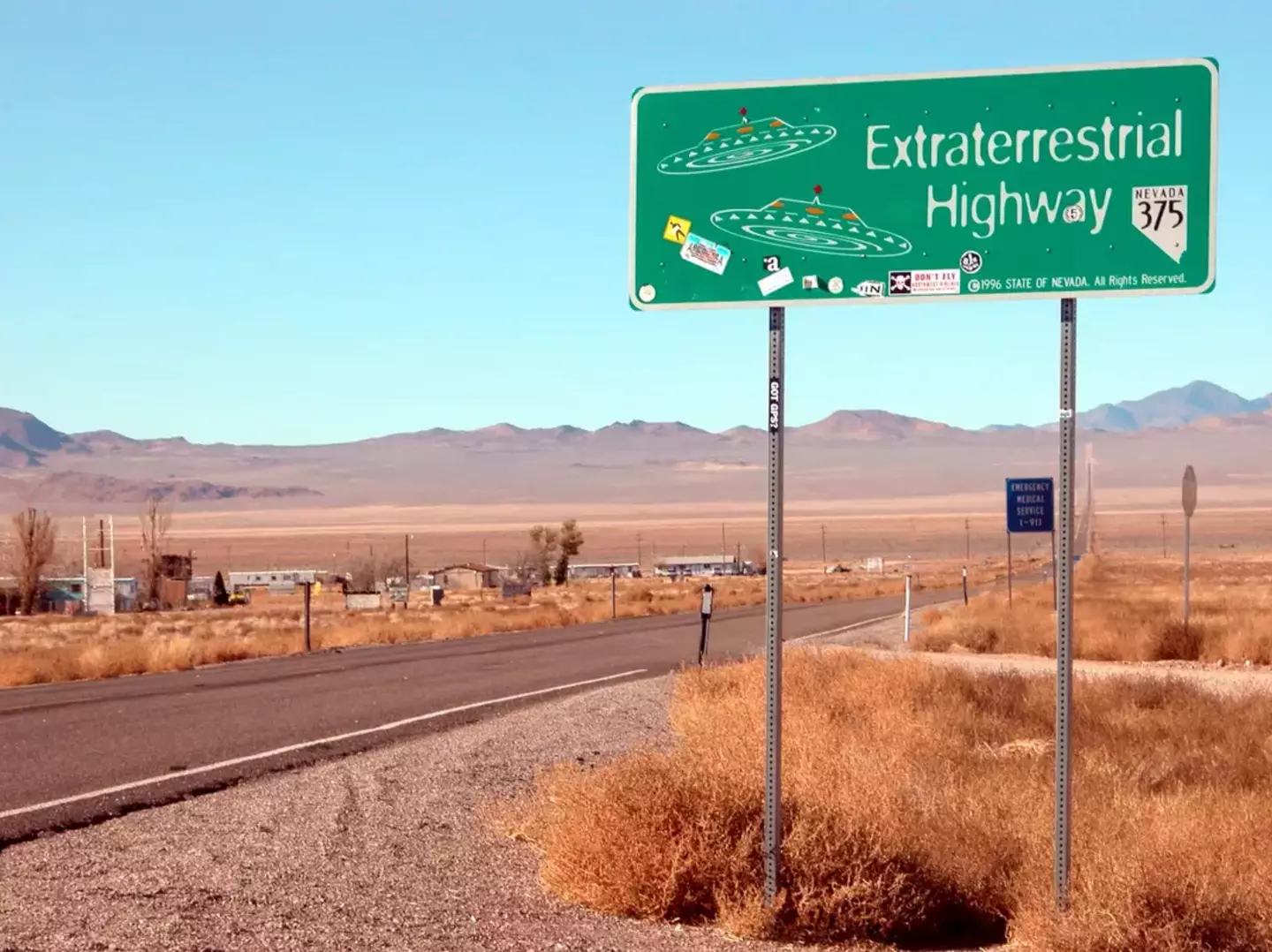 Conspiracy theories have surrounded Area 51 for decades (myLoupe/UIG Via Getty Images)