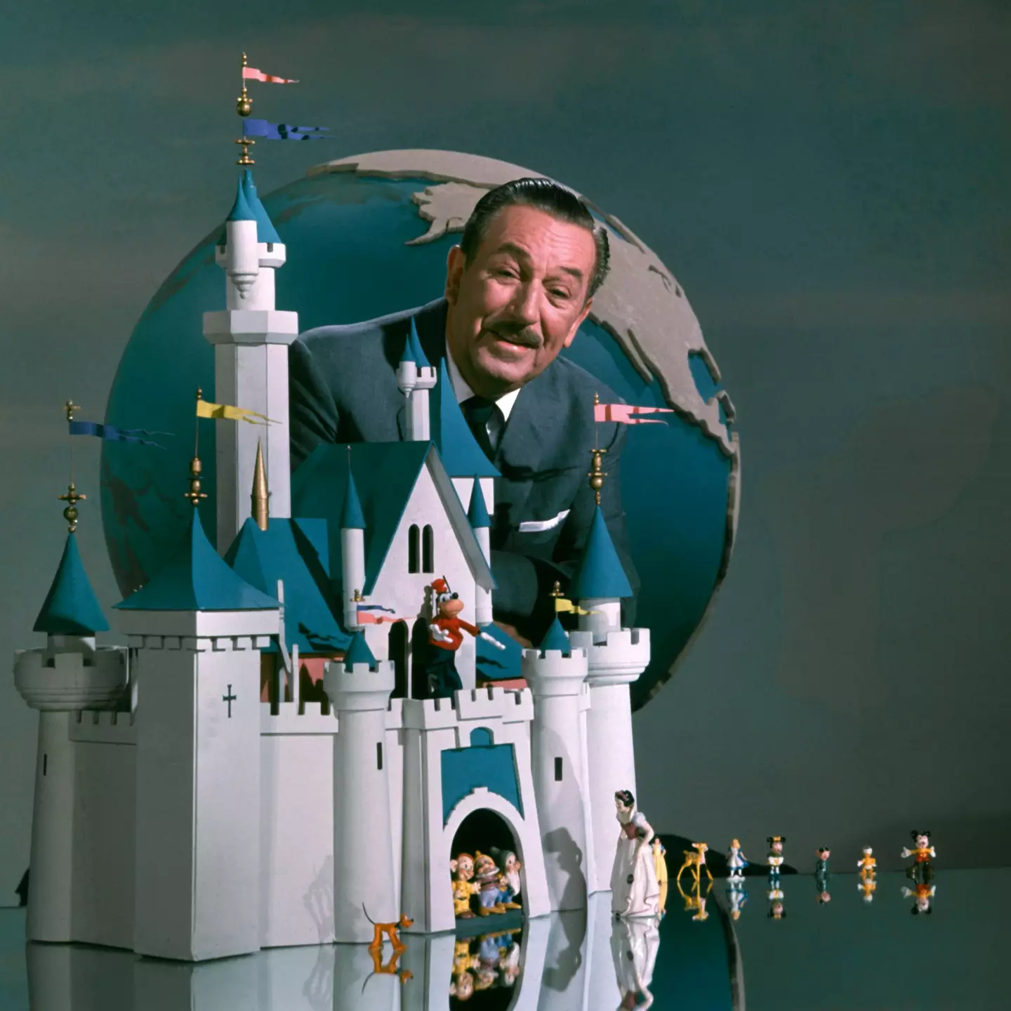 Disney continued providing information to the FBI until his death in 1966 (Screen Archives / Contributor via Getty)