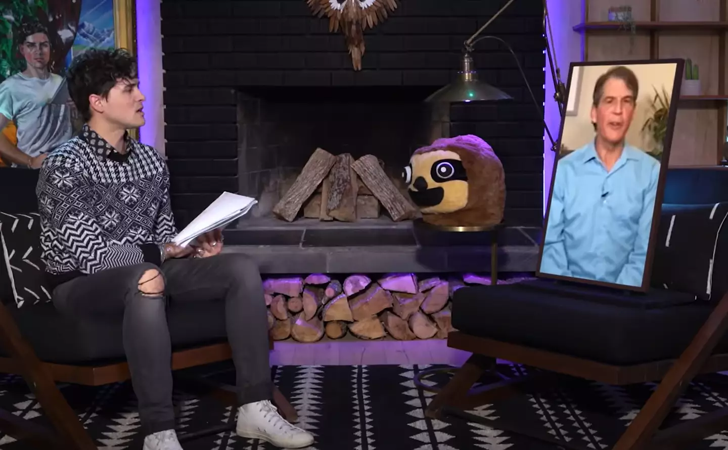 'I was just a speck of awareness.' (Smosh Alike/YouTube)