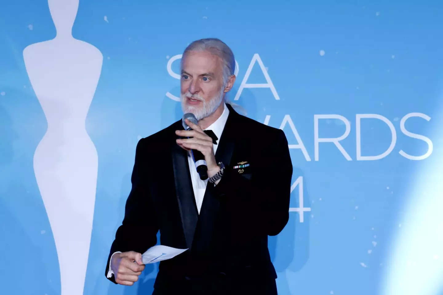 The explorer went on a record breaking journey (Isa Foltin / Getty Images for Ad Alliance)