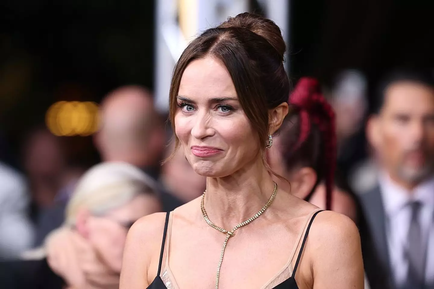 Emily Blunt has expressed her opposition and horror to the concept of AI actors (Gerald Matzka/Getty Images)