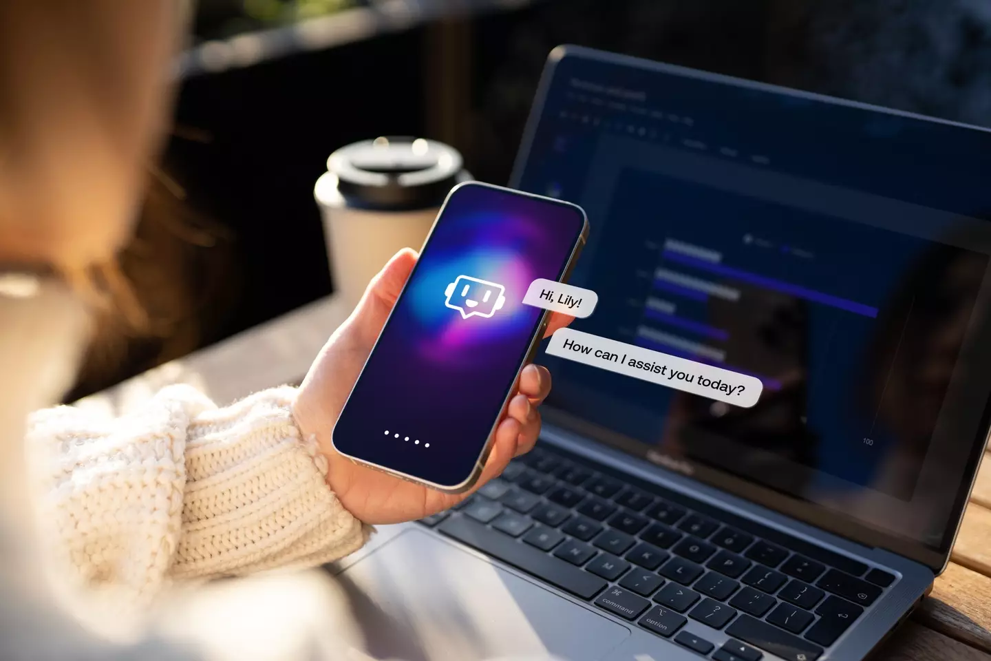 There are certain words you should avoid with an AI chatbot (Oscar Wong/Getty Images)