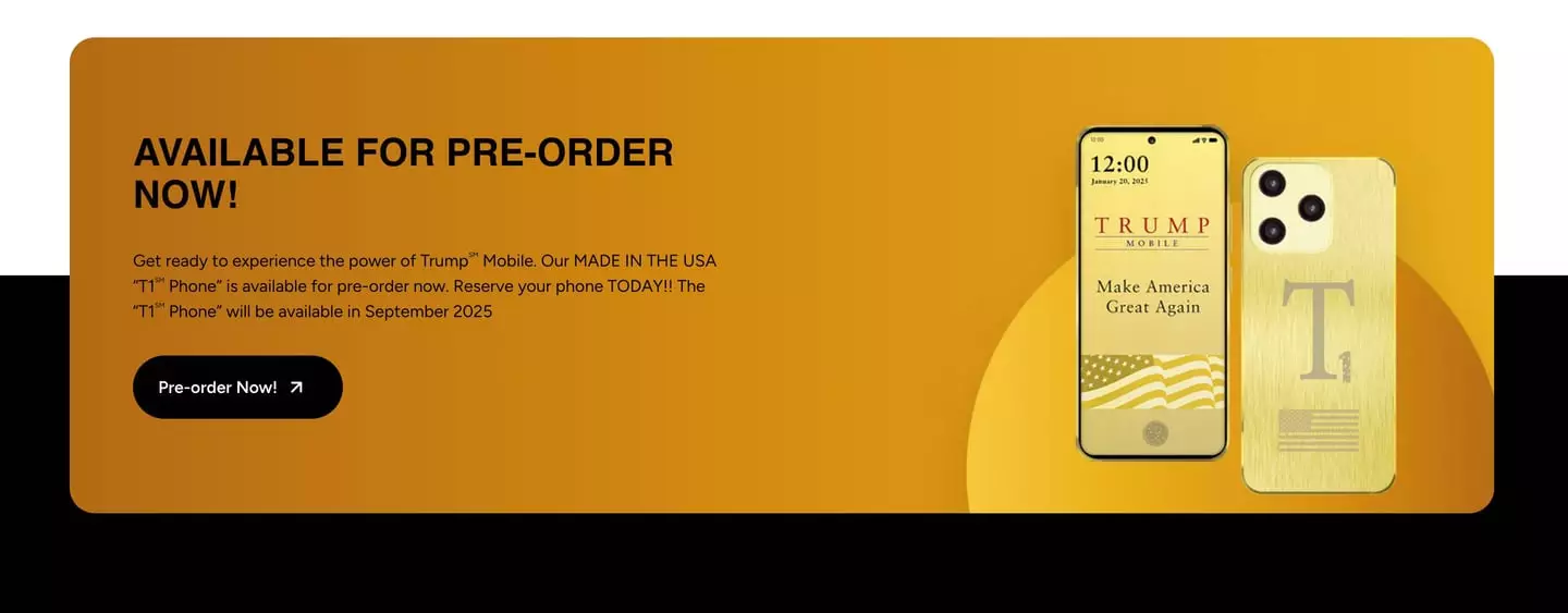 There are plenty of critics of the T1 phone (Trump Mobile)